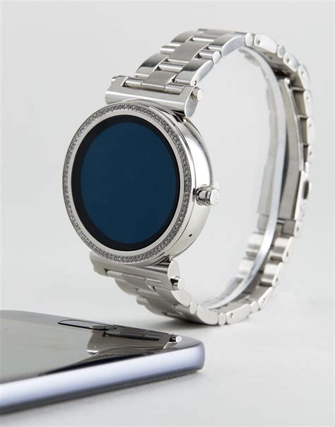 michael kors sofie smart watch silver where to buy|michael kors watch access smartwatch.